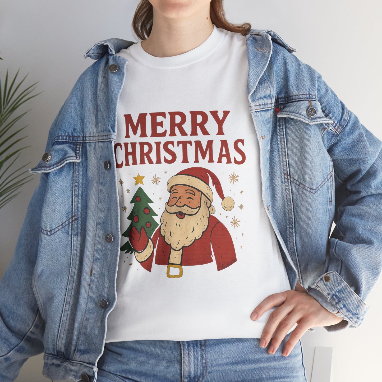 Merry Christmas Santa T-Shirt — 'It’s Christmas Time' Holiday Tee