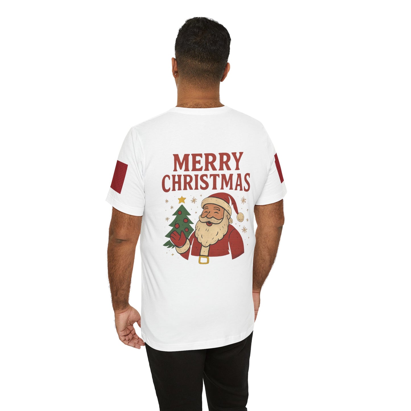Christmas Tee — "It's Christmas Time" with Santa & Gifts Holiday T-Shirt