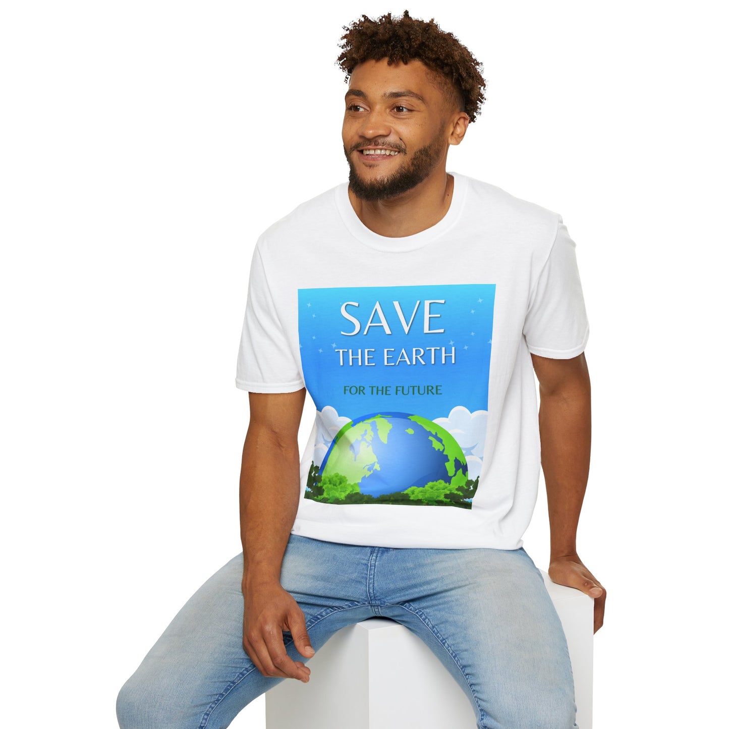 Save the Earth T-Shirt — Environmental Awareness Tee ("Save the Earth for the Future")