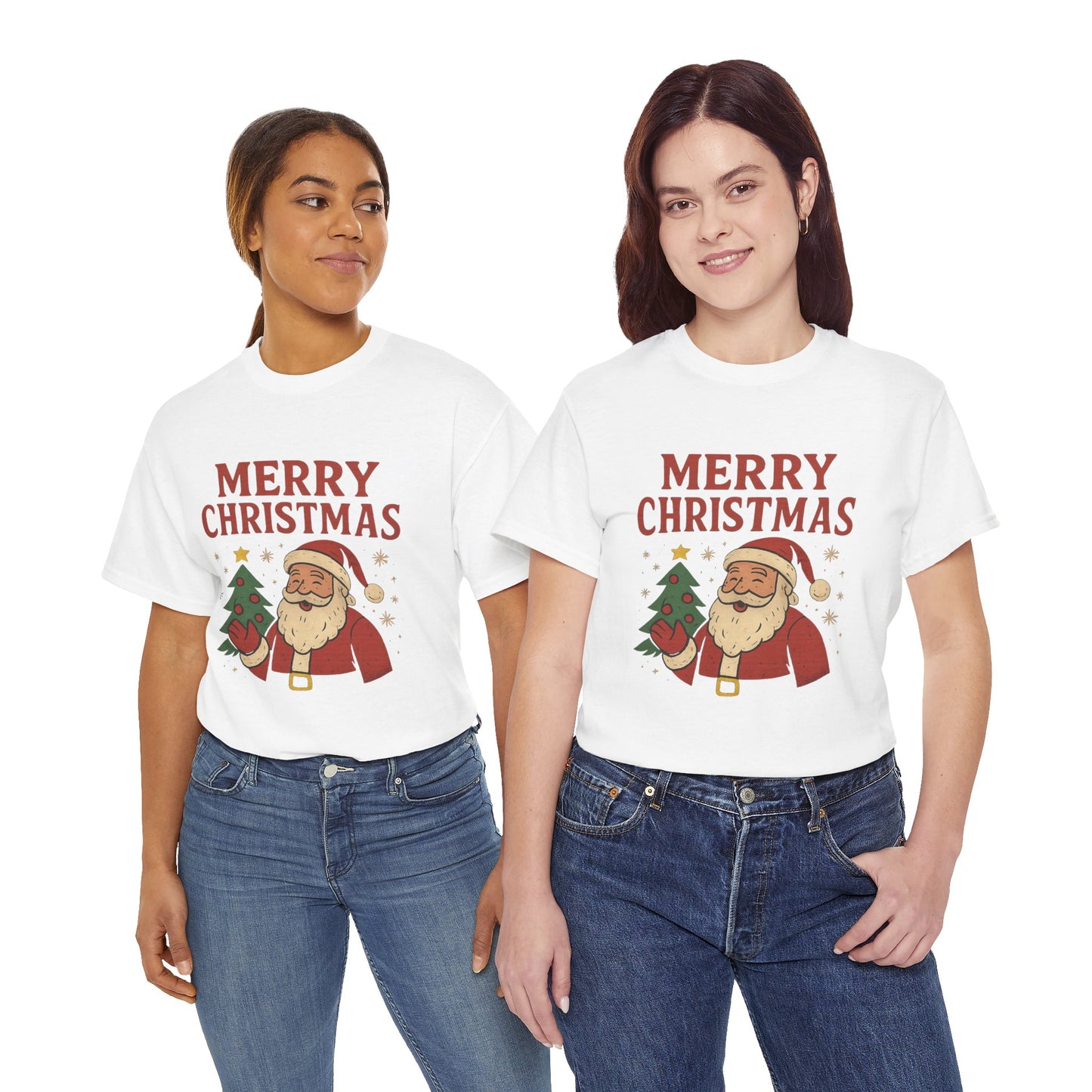 Merry Christmas Santa T-Shirt — 'It’s Christmas Time' Holiday Tee