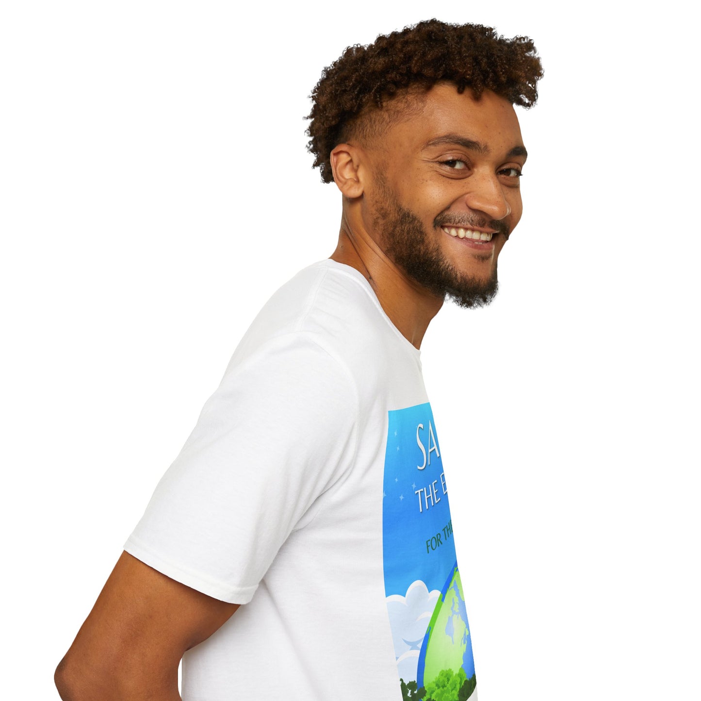 Save the Earth T-Shirt — Environmental Awareness Tee ("Save the Earth for the Future")