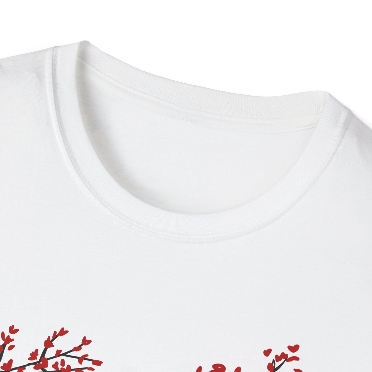 Heart Tree T-Shirt – "All You Need Is Love" Floral Valentine Tee