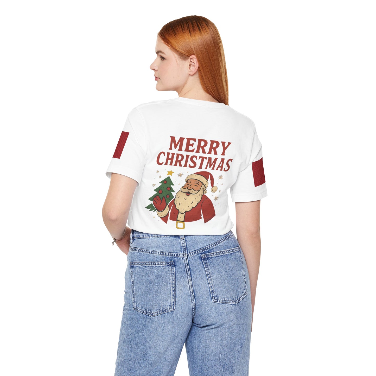 Christmas Tee — "It's Christmas Time" with Santa & Gifts Holiday T-Shirt