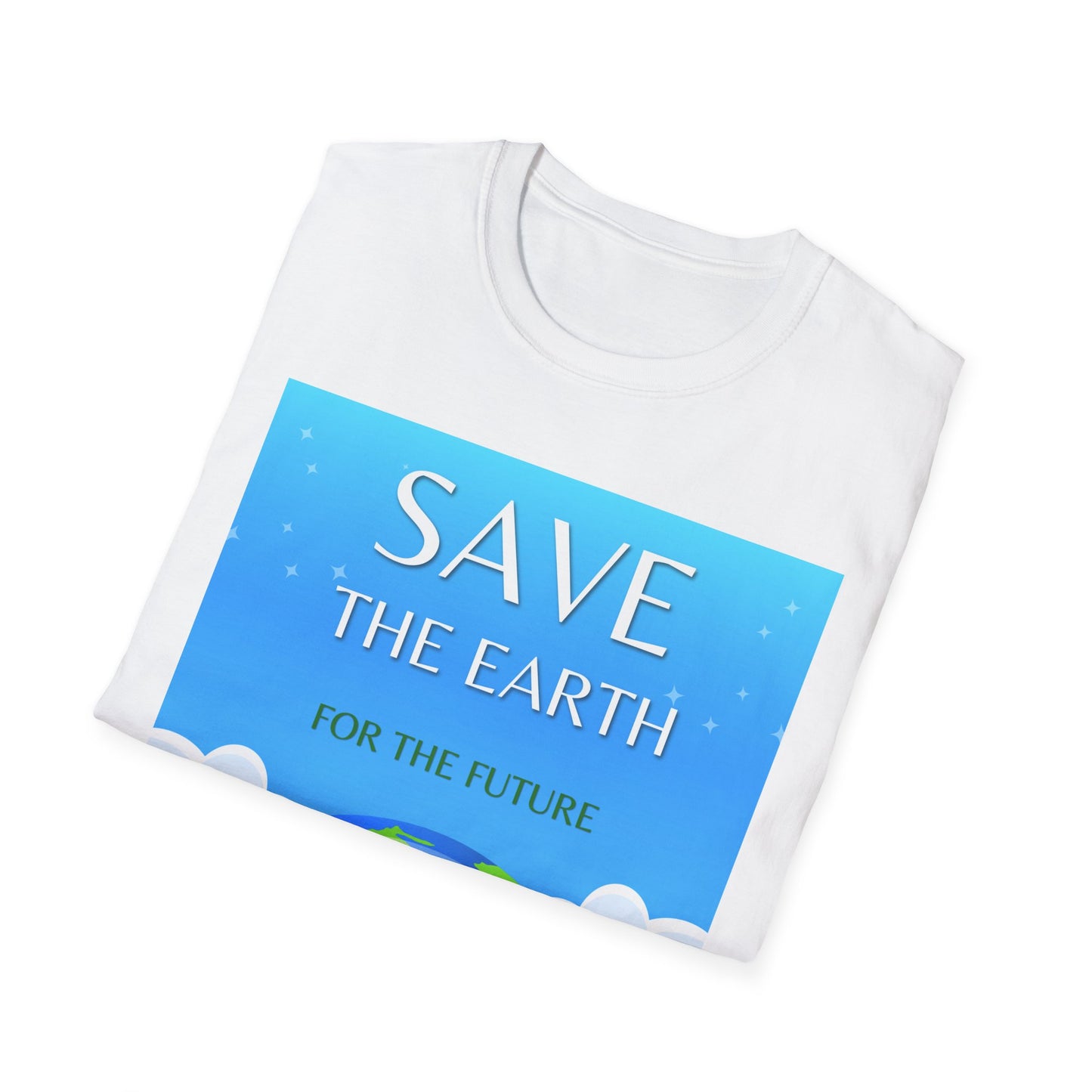 Save the Earth T-Shirt — Environmental Awareness Tee ("Save the Earth for the Future")