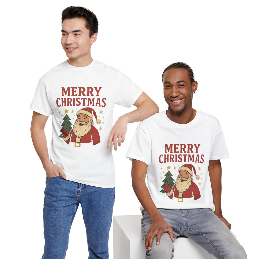Merry Christmas Santa T-Shirt — 'It’s Christmas Time' Holiday Tee