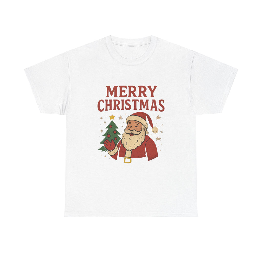 Merry Christmas Santa T-Shirt — 'It’s Christmas Time' Holiday Tee