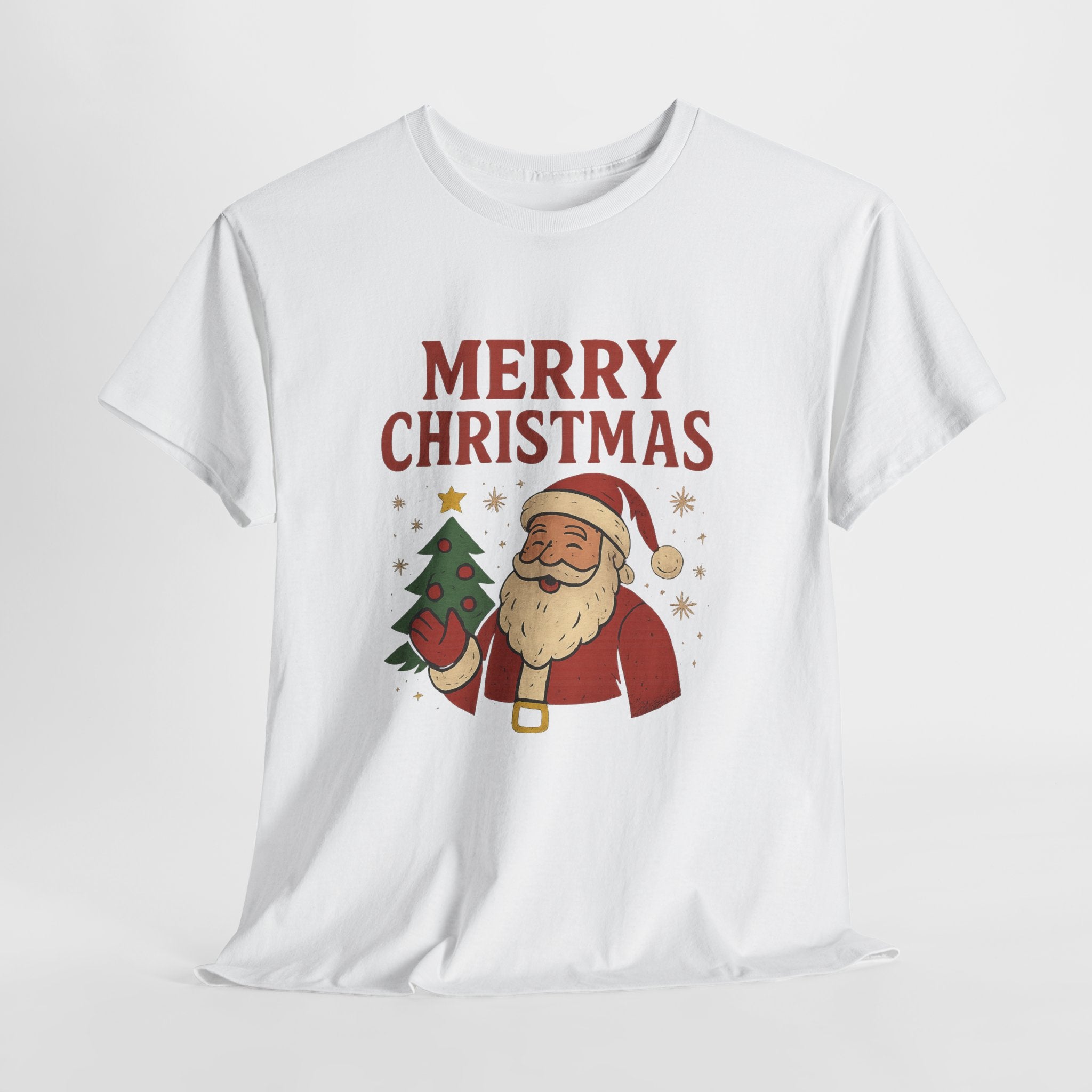Merry Christmas Santa T-Shirt — 'It’s Christmas Time' Holiday Tee