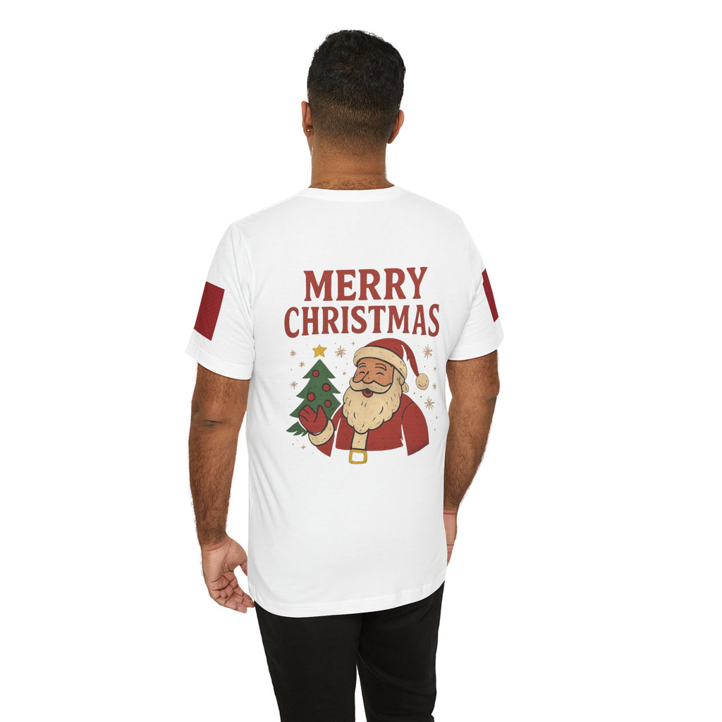 Christmas Tee — "It's Christmas Time" with Santa & Gifts Holiday T-Shirt