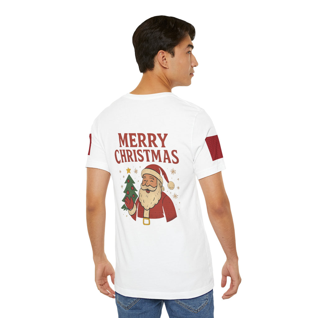Christmas Tee — "It's Christmas Time" with Santa & Gifts Holiday T-Shirt