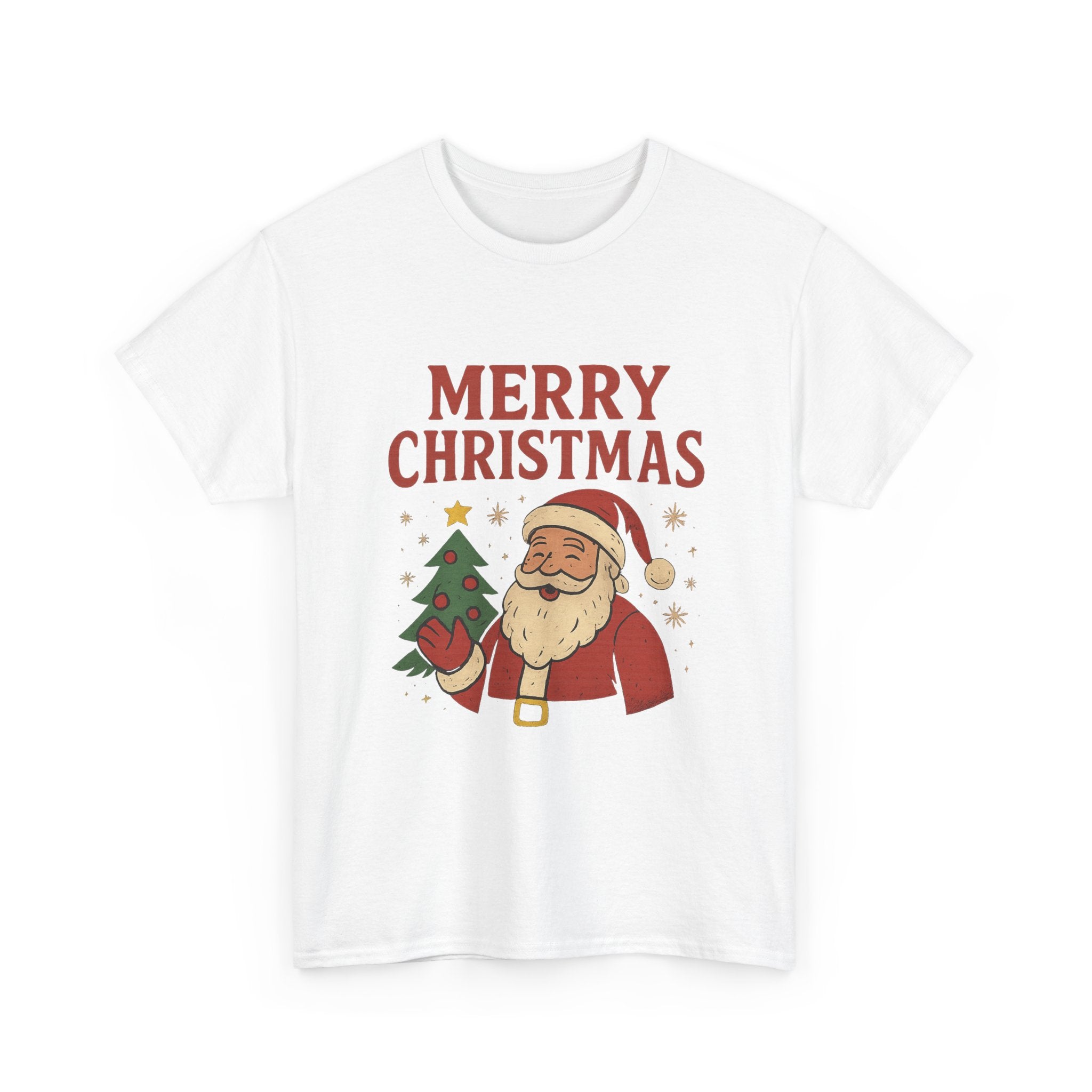 Merry Christmas Santa T-Shirt — 'It’s Christmas Time' Holiday Tee